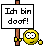 Ich bin doof